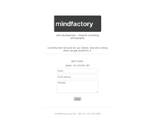 Tablet Screenshot of mindfactory.com